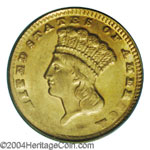 confederate gold dollar