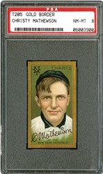 T205 Gold Border Christy Mathewson