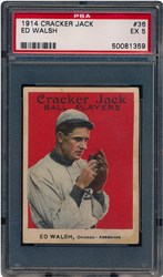 1914 Cracker Jack Ed Walsh #36