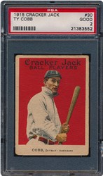 1915 Cracker Jack Ty Cobb #30