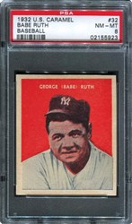 1932 U.S. Caramel Babe Ruth #32 (Baseball)