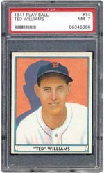 Ted Williams showed off his legendary skills at the '41 and '46 All-Star Games.