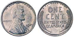 How many 1943 steel pennies were made