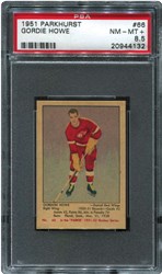 1951 Parkhurst Gordie Howe #66
