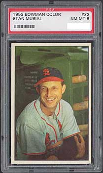 Bob really enjoys the simplicity of the 1953 Bowman Color set