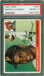 1955 Topps Roberto Clemente #164
