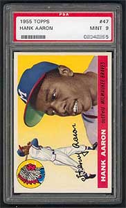 1955 Topps Hank Aaron
