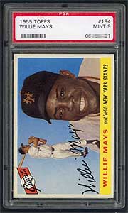 1955 Topps Willie Mays