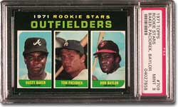 Card #709 in 1971 Topps baseball was short-printed, making it a valuable rarity.