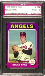 1975 Topps Mini Nolan Ryan #500