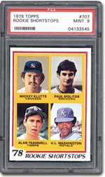 Paul Molitor's rookie card is #707 in the Topps 1978 set.