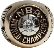 1979 Gus Williams Seattle Supersonics NBA World Championship Ring - Sold for: $91,000