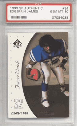 If Edgerrin keeps running, this PSA 10 rookie will surge