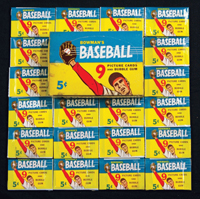 Bowman unopened wax boxes