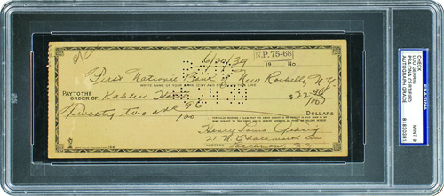 Collectors Corner - 2010 PSA/DNA Autograph Report - The Ten Most