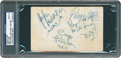 Collectors Corner - 2010 PSA/DNA Autograph Report - The Ten Most