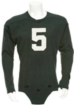 Paul Hornung's Circa 1954-1955 Fighting Irish Football Jersey