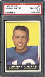 1961 Topps Johnny Unitas