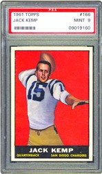 1961 Topps Jack Kemp