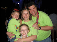 'My family is the most important thing in my life,' says Gray - pictured with his wife, Andi, and daughters Sydney and Sophie