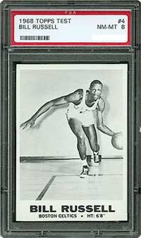 The 1968 Topps Test cards brought strong money across the board