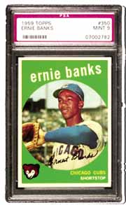Chicago fans really loved the popular Ernie Banks a.k.a. "Mr. Cub."
