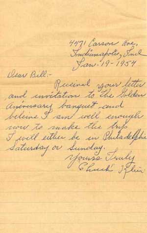 Another one penned by Klein's brother