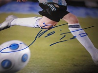 Lionel Messi Signed Photo (Closeup)