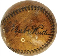 Babe Ruth Signed Baseball