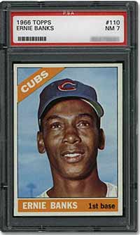 Tilting is commonly found with cards from this 1966 set.