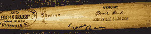 Ernie Banks Bat