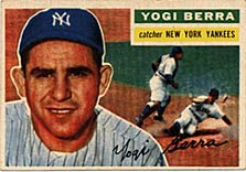 The 1956 Yogi Berra Topps card.