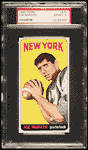 Joe Namath Rookie PSA NM-MT 8