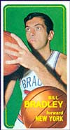 Bradley rookie card is currently valued at $400 in the Sports Market Report.