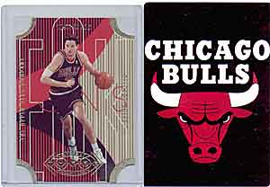Seeing red: Bulls memorabilia (above and below)has lost value as team's fortunes decline