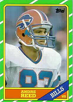 1986 Topps Andre Reed Rookie (#386)