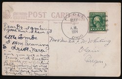 Cy Young Signed Postcard