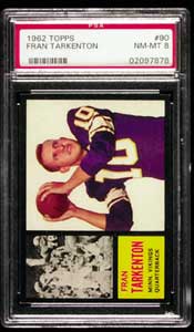 Frank Tarkenton Rookie PSA NM-MT 8