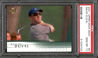 One of the many other top golfers on the course today is David Duval, whose Rookie Card can also be found in SP.