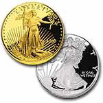 American Eagle Gold and Silver proof coins now available.