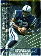 Colts' rookie sensation Edgerrin James.This card graded PSA Mint 9.