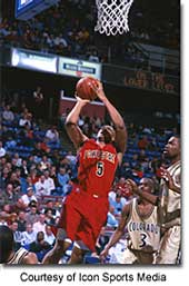 Marcus Fizer of the Chicago Bulls.