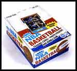 1986 Fleer Basketball Wax Box