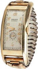 George Sisler's 1939 (Inaugural) Baseball Hall Of Fame Induction Gold Presentation Wrist Watch - Sold For: $44,428