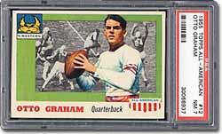 Otto Graham led the Browns to seven titles in his ten years as QB.