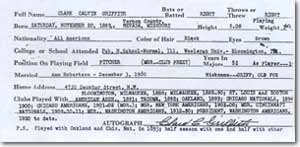 Griffth Questionnaire