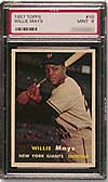 This 1957 Topps Mays went for $9,028.