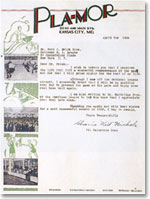 1936 typewritten letter signed