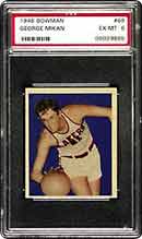 'Big George' Mikan, was a pivotal playerin the first Lakers dynasty.