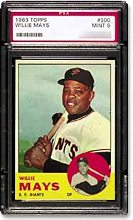 1960's Mays cards have escalated in price over the last two years.